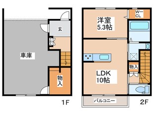 Garage　euphoriaの物件間取画像